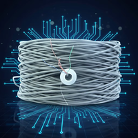 Câble réseau Ethernet Cat 5e 23AWG 4 paires torsadées, boîte de 305 m (1000 pi), cuivre CCA UTP