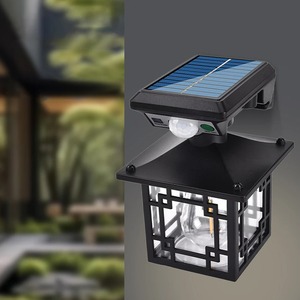 <b>Motion</b> <b>Sensor</b> Garden Security Wall <b>Light</b> Waterproof LED Outdoor Solar Lamp <b>Motion</b> Intelligent <b>Sensor</b> <b>Light</b> for Patio Villa Yard - Product Image 3