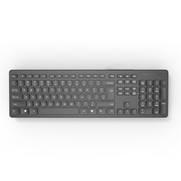Sunrose K9892 Nouveau clavier de jeu USB 104 sans fil 2.4Ghz 2.0 touches avec Plug and Play Win-Lock Anti-Ghosting pour PC