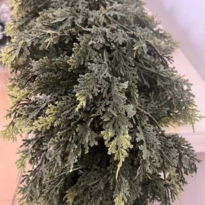 Guirlande artificielle de pin 180 cm pour Noël, décoration murale pour la maison, verdure décorative - Product Image 2