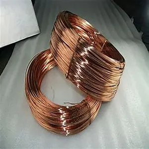 Copper Clad Steel Grounding Round Wire Circular Bundling Packaging Copper Plated Wire