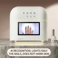 Lampe à ongles UV LED professionnelle avec écran, durcissement rapide 365nm, matériau ABS, haute puissance pour salon et usage domestique