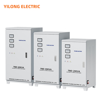 Stabilisateur de tension automatique à très basse tension haute puissance Yilong TND1-2, TND 15-60kVA, monophasé 220V