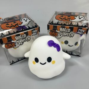 Wholesale Halloween Cute Maltose Gel Specter Squishy <b>Toy</b> with Cute Horror Gift Maltose Gel and Non-toxic <b>Toy</b> for <b>Desk</b> Decor - Product Image 4