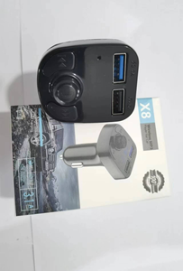 X8 Car <b>MP3</b> Receiver Transmitter X8 Multifunctional Dual <b>USB</b> Car Charging Cigarette Lighter <b>Usb</b> <b>Player</b> Dual Charger - Product Image 6