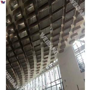 Panneau de mur rideau en aluminium, design industriel, surface anodisée, anti-corrosion, revêtement extérieur personnalisé - Product Image 6
