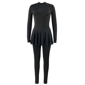 Service OEM – Maillot de bain islamique 2 pièces pour femme musulmane, couvrant entièrement le corps, haute qualité, tendance, couleur et logo personnalisables sur le devant - Product Image 4