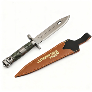 Accesorios <span class=keywords><strong>de</strong></span> <span class=keywords><strong>juego</strong></span> Arena Breakout M9 Saber mango <span class=keywords><strong>de</strong></span> aluminio recubierto sin hoja cuchillo plegable táctico <span class=keywords><strong>de</strong></span> <span class=keywords><strong>supervivencia</strong></span> al aire libre en Stock - Product Image 1