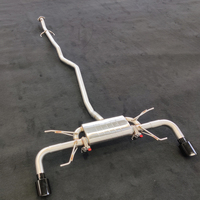 Sistema de Escape Catback de Alto Rendimiento SS304 MM OBM para MX-5 NC/Mazda3/Mazda6/Atenza 2.0L 2.5L 2012--Silenciador con Válvula y Control Remoto