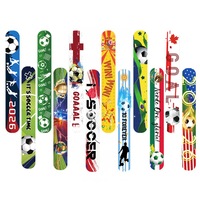 Pulseras de golpeo con bandera a juego para despedida de soltera, set de recuerdos para fiesta