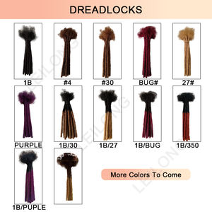 Vente en Gros de Dreadlocks en Cheveux Humains, Fausses Locs Bon Marché avec Pointes Bouclées, Produits Capillaires - Product Image 2