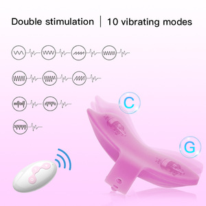 10 frequenza senza fili a distanza invisibile stimolazione della Vagina vibratore indossabile giocattoli del sesso massaggio burroso mutandine vibranti - Product Image 2