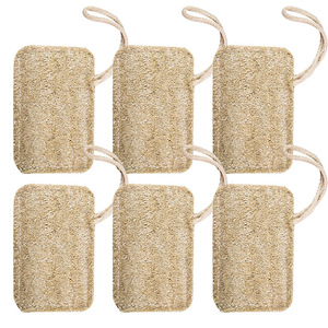 Wholesale Custom Eco-Friendly Natural Cellulose Exfoliating Oval Loofah Dish Scrubber <b>Body</b> Brush Kitchen Shower Zenidoo - Product Image 3
