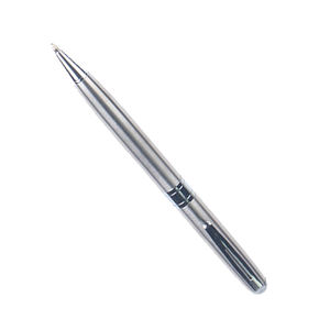 Meilleur stylo en argent gravé VIP Heavy Metal Twist, largeur d'écriture 1,0 mm, logo personnalisé, cadeau d'affaires - Product Image 3