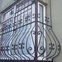Rejas de Hierro Simples para Ventanas, Diseño Minimalista, Soluciones Modernas de Seguridad para el Hogar, Protección Asequible