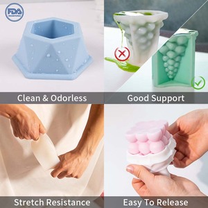 Cổ điển nhựa <span class=keywords><strong>Epoxy</strong></span> Mặt dây chuyền bông tai Silicone khuôn mẫu cho Bông tai moldes de silicona Para resina epoxi - Product Image 5