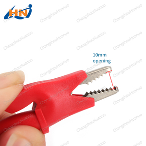 Pinces crocodiles en laiton massif pour test de tension – Produit premium au meilleur <span class=keywords><strong>prix</strong></span> – Pinces crocodiles dorées - Product Image 4