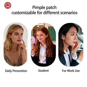 12 Pcs Transparent Silicone Gel Acne Patches 12mm*12pcs For Face &amp; Skin CE Certified Acne <strong>Treatment</strong> - Product Image 2