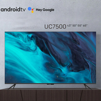 Televisor LED Inteligente de 75 Pulgadas con Android y WiFi, 4K Ultra HD, Variedad de Tamaños Incluyendo 32, 43, 50, 65, 75 y 85 Pulgadas