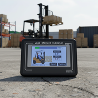 High Accuracy Forklift Digital Electronic Load Measuring Instrument Safe LMI Load Moment Indicator