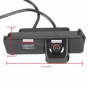 Cámara de Visión Trasera Universal para Automóvil, para VW Golf MK4 MK5 MK6 Bora Beetle Leon, Cámara de Reversa para Estacionamiento - Product Image 6