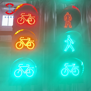 Nhà Máy Bán Hàng Trực Tiếp Độ Sáng Cao LED <span class=keywords><strong>300Mm</strong></span> Đầy Đủ Màn Hình Mũi Tên Xe Đạp Cho Người Đi Bộ Đèn Đếm Ngược Hẹn Giờ Giao Thông Ánh Sáng Cho Đường - Product Image 4