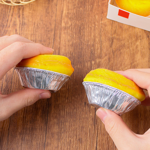 Cartoon <b>Egg</b> Tart Squishy <b>Toy</b> Soft Decompression Slow Rebound <b>Toys</b> Cute Simulated Food Squishes Gifts - Product Image 3