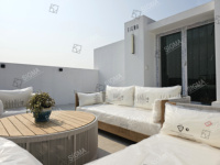 2025 personnalisé moderne teck extérieur canapé ensemble luxe Villa hôtels Patio jardin meubles bois corde pour salon chambre