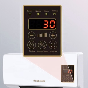 Smart Home1800W 2-in-1 <b>Small</b> Fan Wall Mounted <b>Heater</b> and Air Conditioner Highly Efficient for Room Space Heating Hao 1800w Air H - Product Image 5