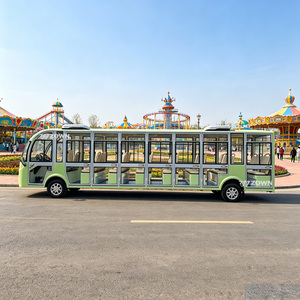 ระบบนำเที่ยวด้วยเสียงแบบในตัว รถบัสไฟฟ้าสำหรับเที่ยวชมสถานที่ พร้อมการอธิบายบนรถ บริการรับส่งสำหรับสถานที่ที่มีคุณค่าทางวัฒนธรรมและประวัติศาสตร์ - Product Image 1