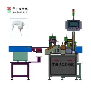 Máquina de montaje de cubierta de salida de fábrica, equipo de producción