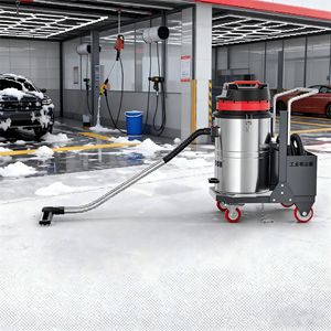 مكنسة كهربائية صناعية يدوية جديدة بقوة 4500 واط وسعة 80 لتر للتنظيف الرطب والجاف للسجاد والأرضيات - Product Image 5