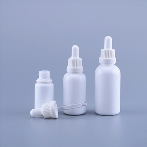Recipiente de alta calidad para aceites esenciales, envases de cosméticos de 5ml, 10ml, 15ml, 20ml, 30ml, 50ml, 100ml, botella cuentagotas de vidrio de ópalo blanco - Product Image 4