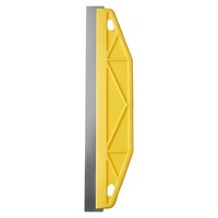 Spatule à mastic 2-en-1 en acier inoxydable, coupe-papier peint, lame graduée, lisseur, outil pour plaques de plâtre