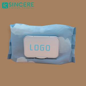 Lingettes humides pour bébé Sinceresafer écologiques, antibactériennes, jetables, non tissées, pour peaux sensibles, type de paquet personnalisable, vente en gros - Product Image 3