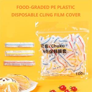 Cubierta elástica <span class=keywords><strong>de</strong></span> plástico para conservar alimentos, película <span class=keywords><strong>de</strong></span> plástico para cubrir platos y cubiertas <span class=keywords><strong>de</strong></span> comida, paquete <span class=keywords><strong>de</strong></span> 100 Uds. - Product Image 2