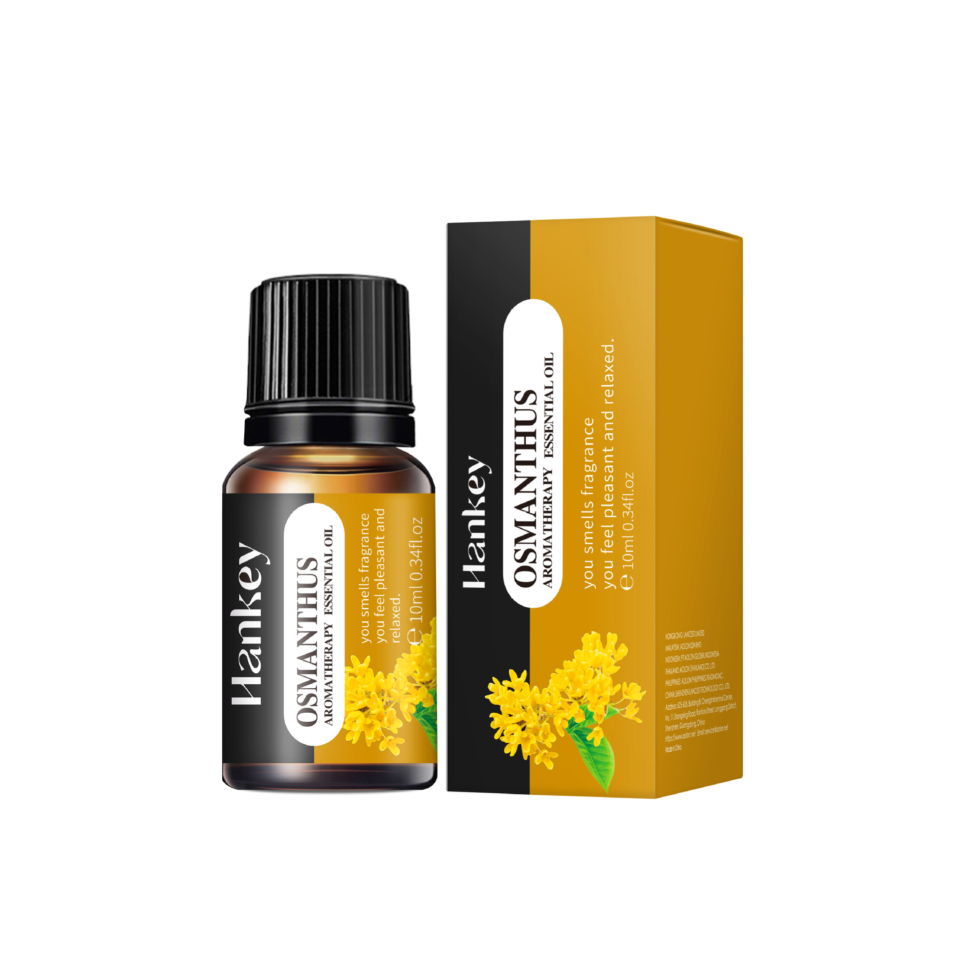 Huile essentielle parfumée d'osmanthus