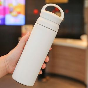 Nueva Taza Japonesa Element Cup de Acero Inoxidable 304 de Doble Capa con Aislamiento al Vacío, Taza de Café Portátil de 500 ml con Asa - Product Image 3