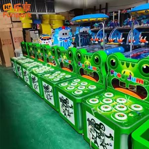 Machine de jeu <span class=keywords><strong>d</strong></span>'arcade Whack-a-mole pour enfants, jeu de frappe à marteau rotatif pour parcs <span class=keywords><strong>d</strong></span>'attractions et restaurants - Product Image 3
