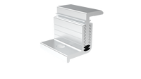 Colliers de fixation pour panneaux solaires en aluminium anodisé 35 mm, accessoires de montage pour panneaux solaires photovoltaïques, garantie 10 ans