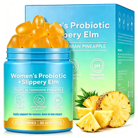 Gummies à l'orme rouge pour femmes, pour la santé de la flore vaginale, complément alimentaire pour les soins féminins quotidiens
