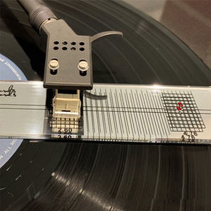 Acrílico Universal vinilo reproductor de discos Stylus Azimut compensación ángulo calibración calibre vidrio espejo <span class=keywords><strong>superficie</strong></span> calibración calibre - Product Image 4