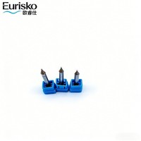 Outil de meulage cylindrique diamanté électroplaqué 1 mm, haute dureté, OEM pour verre Schott, perçage de précision, anti-éclatement, sans bavures
