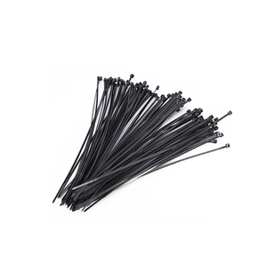 Plastic zip tie approved resist Black color tie wrap Selflocking nylon 66 cable ties - Product Image 6