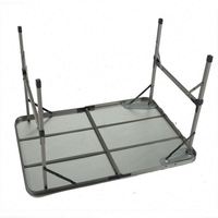 Table de camping pliable en aluminium de haute qualité au design japonais - Construction métallique durable
