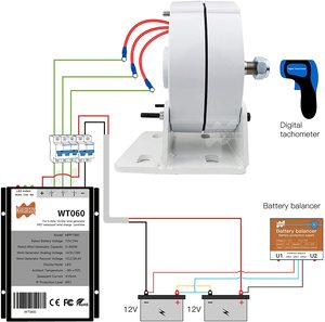 영구 자석 발전기 YXD-PMG S400 - Product Image 6