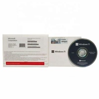 Win 11 Pro DVD COA con Etiqueta, Paquete Completo, Clave de Licencia, Activación en Línea, Garantía de 12 Meses, Win11 Pro CD OEM DSP en Stock