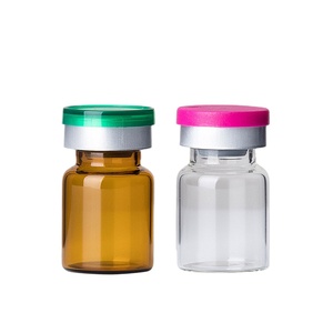 China Supplier Pharmaceutical Grade 5ml Amber Clear Glass Vials Rubber Stopper Screen Printed Tube Sample Essential Oil <b>Bottles</b> - Product Image 1