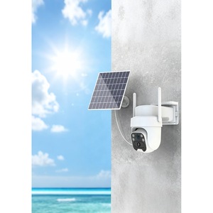 กล้องโดมไร้สาย กล้องกลางคืนแบบใช้พลังงานแสงอาทิตย์สำหรับร้านค้า - Product Image 5