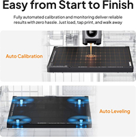 Centauri Carbon 2 Combo Printer 3D Baru CoreXY 500mm/s Kecepatan Tinggi Pencetakan Multiwarna PLA Kanvas Pencetakan Otomatis Penuh 350C